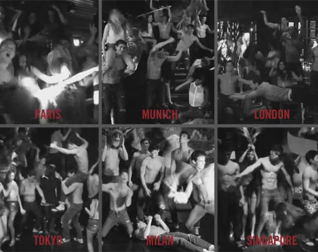 Los chicos de Abercrombie & Fitch hacen su 'Harlem Shake'