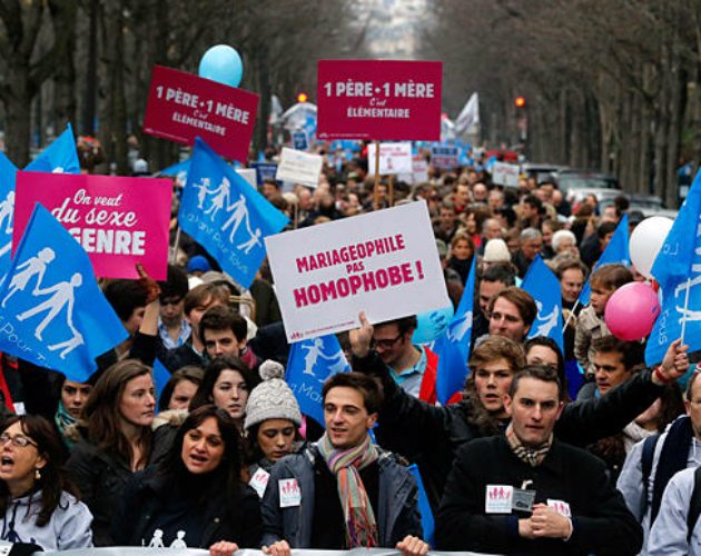 "Muerte a los gays", trending topic en Francia