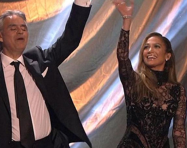 Jennifer López canta 'Quizás, Quizás, Quizás' con Andrea Bocelli