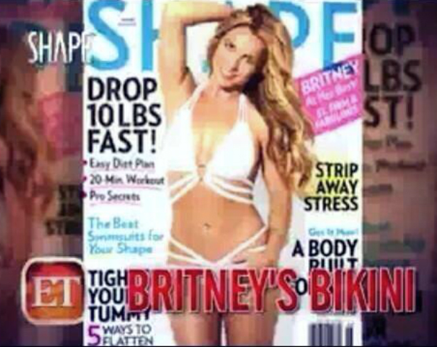 Portada y primeras fotos de Britney Spears para 'Shape'
