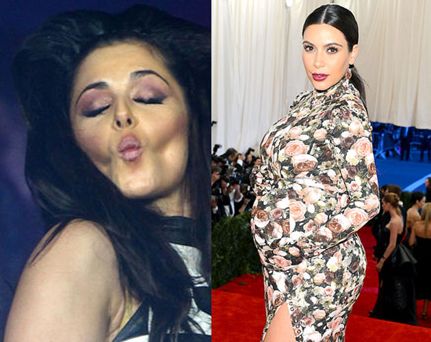 Cheryl Cole escribe a Kim Kardashian un mensaje de admiración absoluta