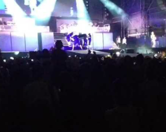 Justin Bieber, "atacado" en pleno escenario en Dubai