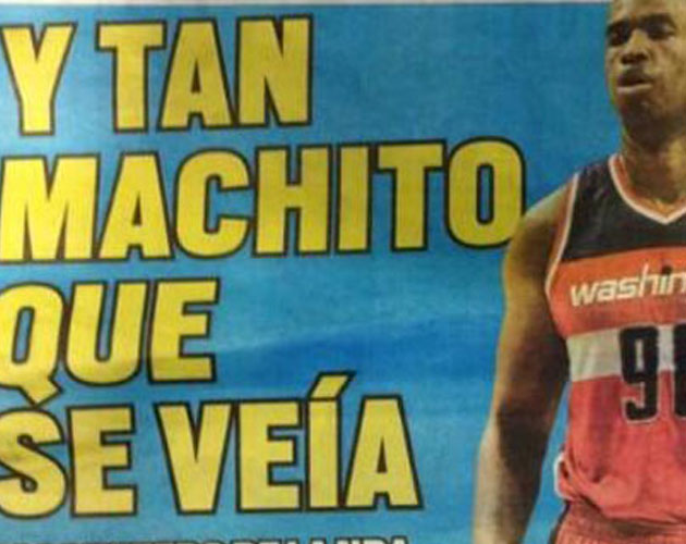 "Y tan machito que se veía", titula un diario venezolano sobre el primer jugador de la NBA que sale del armario