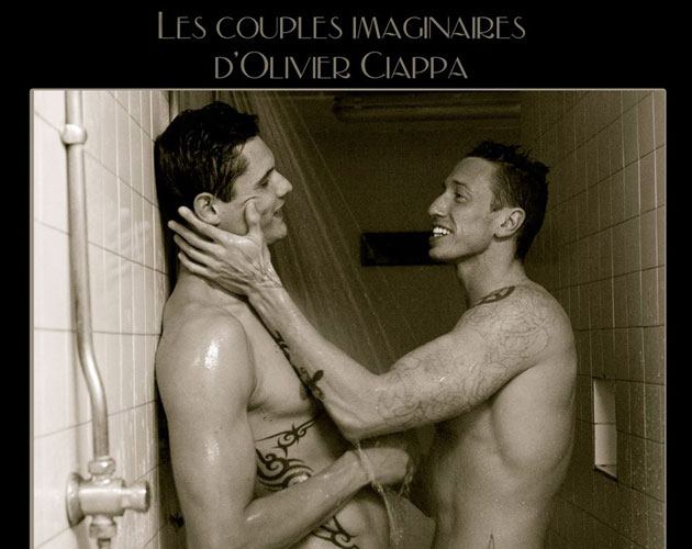 Eva Longoria, Lara Fabián, nadadores franceses y más se fotografían contra la homofobia