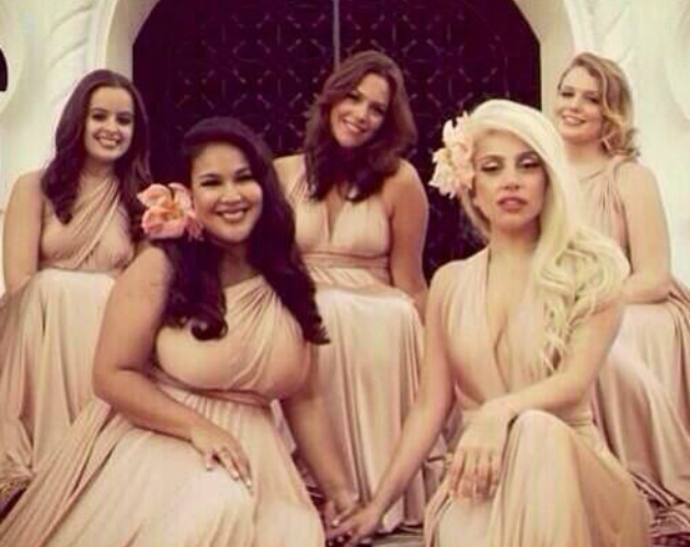Lady Gaga ha estado en Mexico como dama de honor de una boda