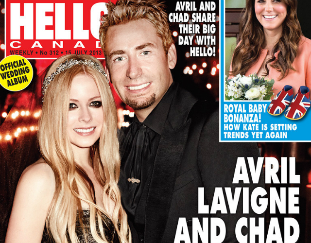 Avril Lavigne se casa con Chad Kroeger en el sur de Francia