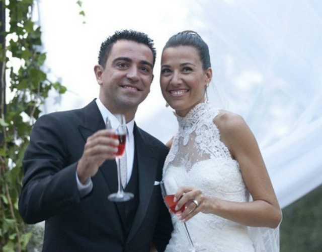 Las fotos de la boda de Xavi Hernández del Barça