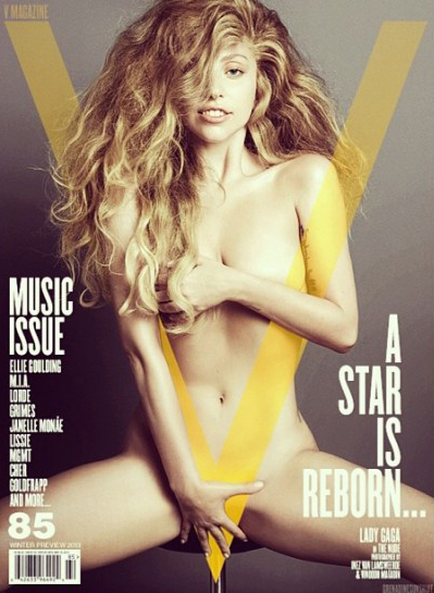 Lady Gaga desnuda V