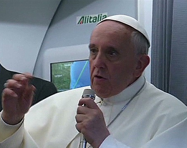 El papa Francisco: "¿Quién soy yo para juzgar a los gays?"