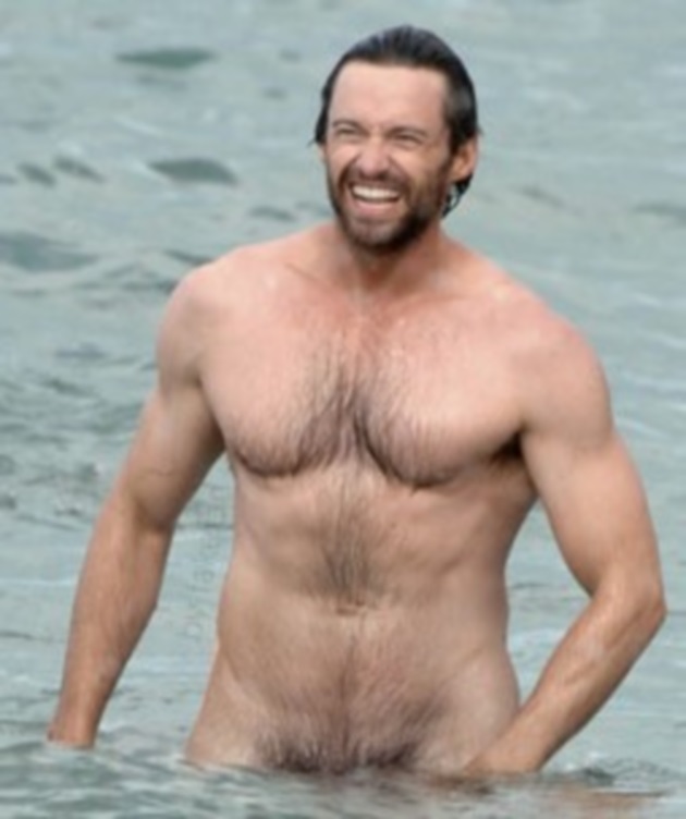 Hugh Jackman desnudo en un balneario en Japón