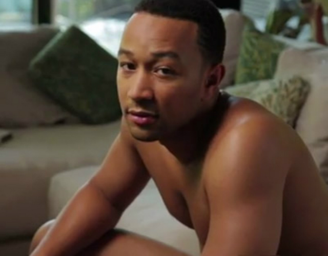 John Legend, desnudo en un gag para 'Funny or Die'