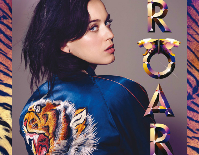 Katy Perry, felina en la portada de 'Roar'