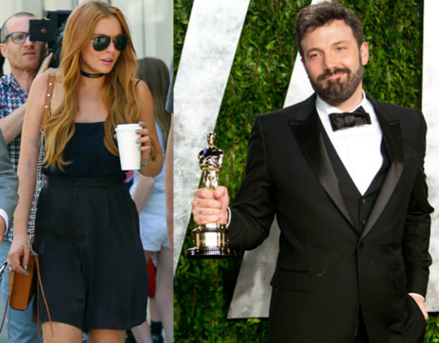 Ben Affleck visitó a Lindsay Lohan en rehab para proponerle un papel