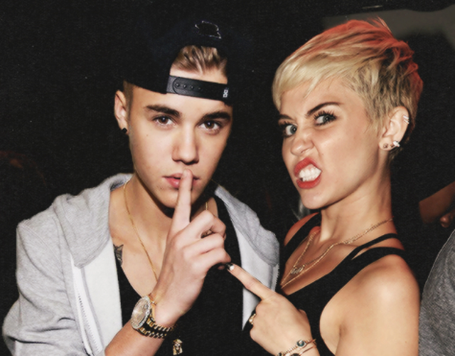 Miley Cyrus y Justin Bieber estrenan juntos 'Twerk'