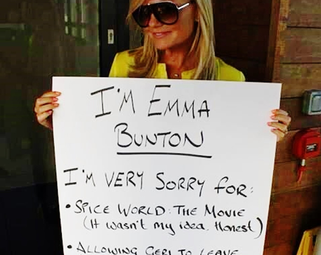 Emma Bunton pide perdón por 'Spice World: The Movie' y por dejar que Geri se fuera