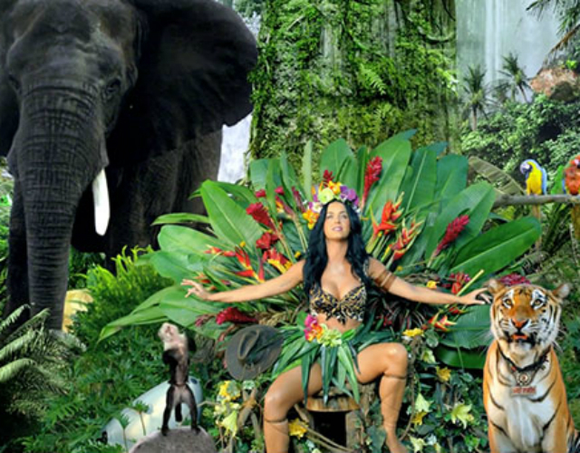 PETA critica el uso de animales en el vídeo de 'Roar' de Katy Perry