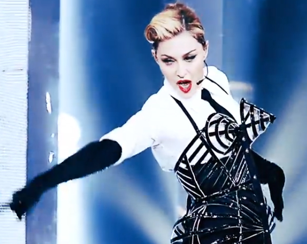 VÍDEO: 'Vogue' de Madonna en el 'MDNA Tour' 