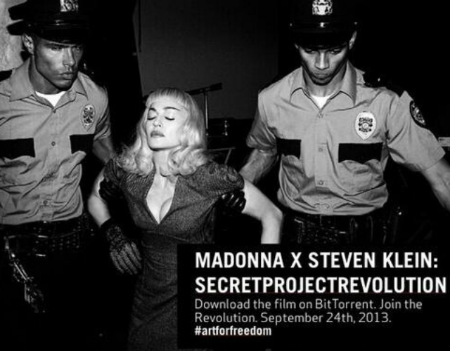 Madonna se pasa al torrent con el 'SecretProjectRevolution'