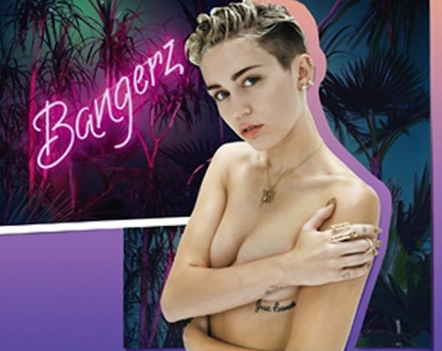Miley Cyrus, desnuda en la portada alternativa de 'Bangerz'