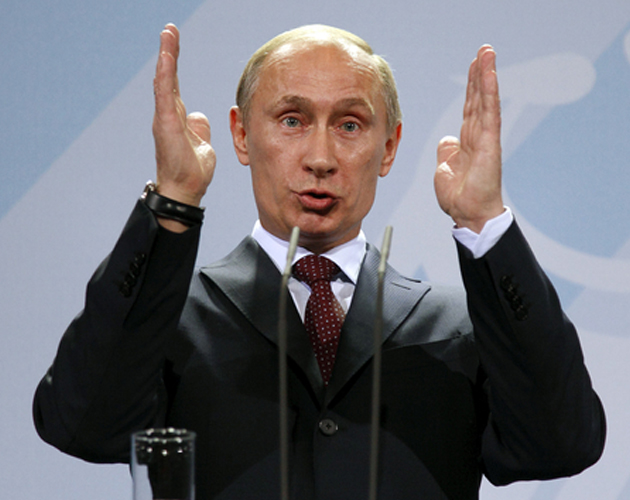 Putin niega que haya discriminación a los homosexuales en Rusia