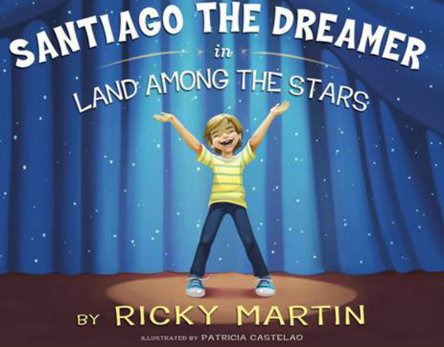 Ricky Martin anuncia su primer libro para niños:  'Santiago The Dreamer In Land Among The Stars'