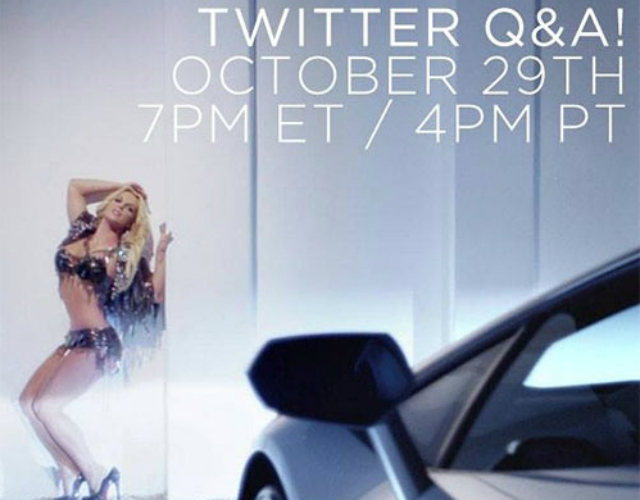 Britney Spears anuncia un Twitter Q&A para el próximo martes 29 de octubre