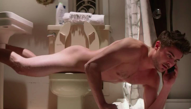 El pene de un Zac Efron desnudo, protagonista del trailer de 'That Awkward Moment'
