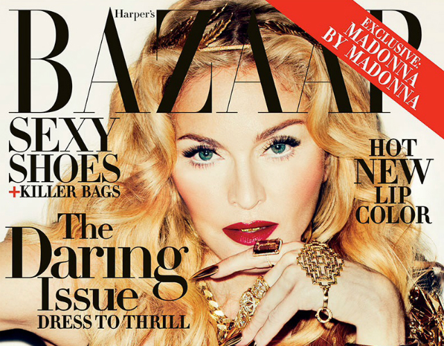 Madonna, editorial de 'Harper's Bazaar'