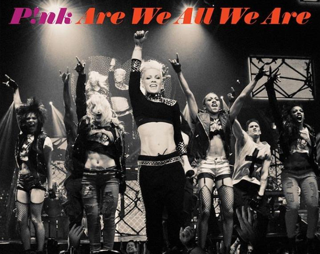 Pink estrena vídeo del directo de 'Are We All We Are'
