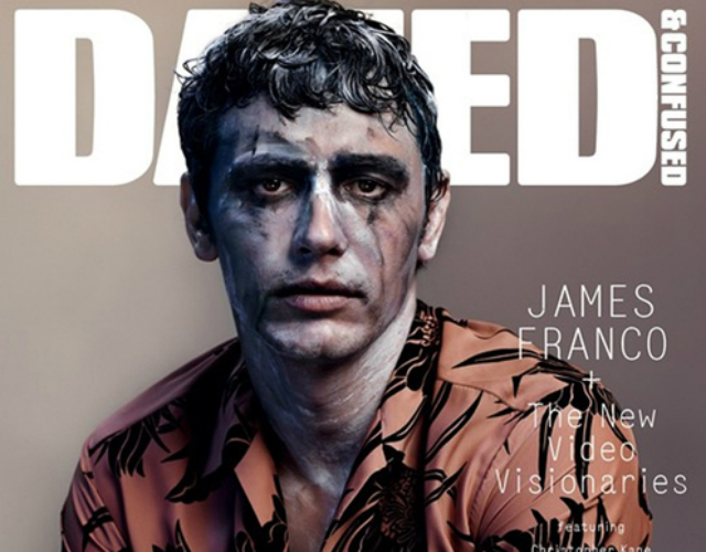 James Franco, estupendo en el último número de 'Dazed & Confused'