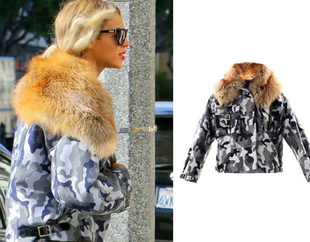 Beyonce abrigo piel vegana