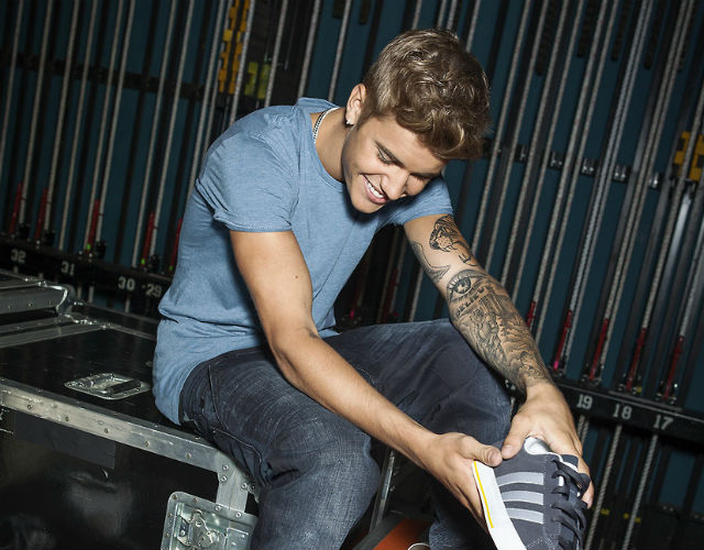 Justin Bieber sexy en su sesión para Adidas