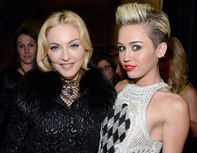 Madonna Miley Cyrus