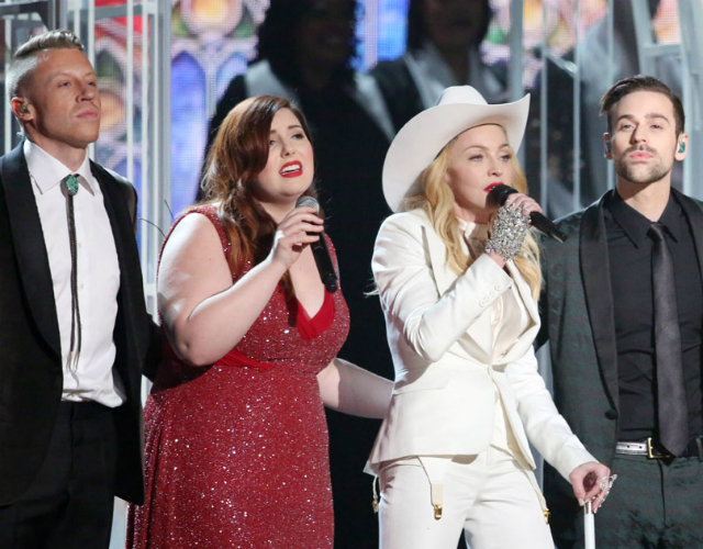 GLAAD aplaude a Macklemore y a Madonna por las bodas de los Grammys