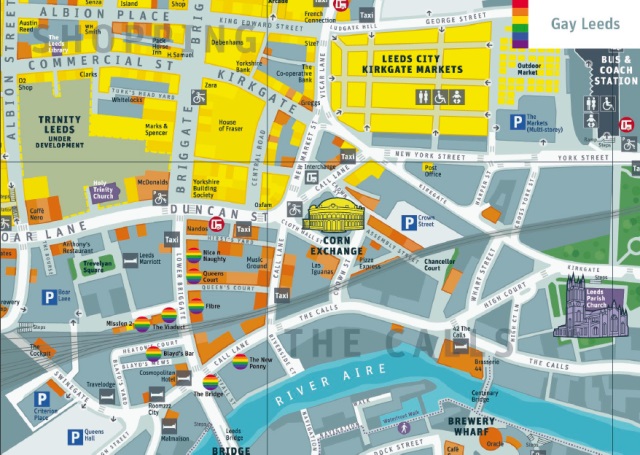 mapa gay de leeds