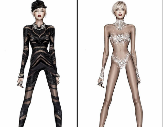 El vestuario de Miley Cyrus para el 'Bangerz Tour'