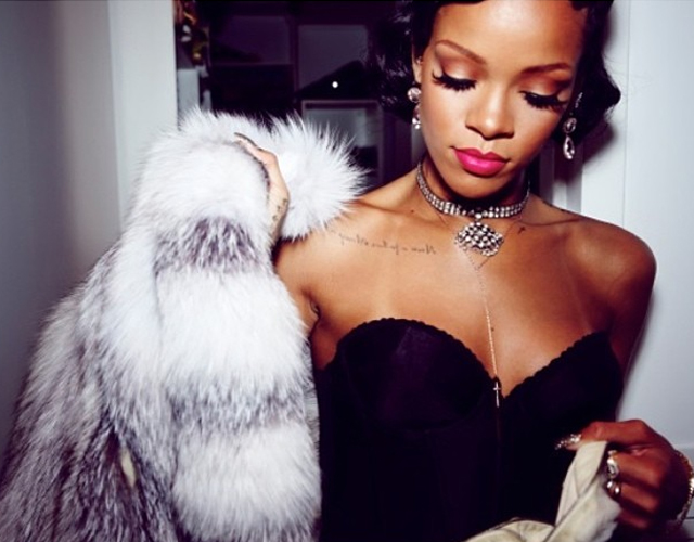 Rihanna graba con DJ Mustard su próximo single