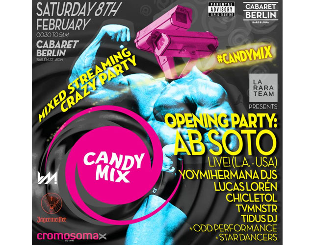 Candy Mix, mañana en Cabaret Berlin Barcelona