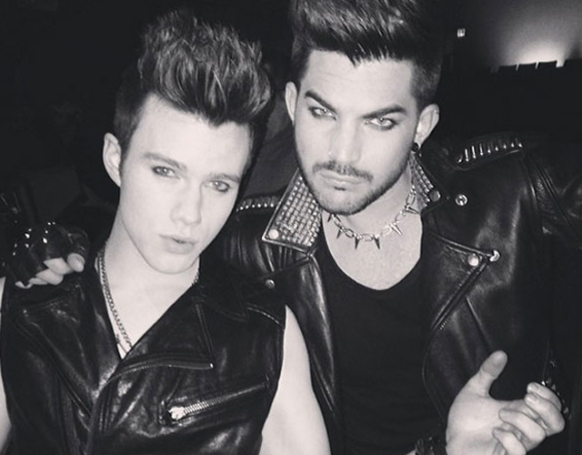 Adam Lambert y Chris Colfer versionan 'I Believe In A Thing Called Love' en 'Glee'