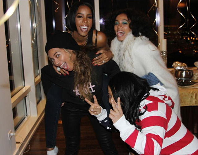 Kelly Rowland celebra su cumpleaños con Beyoncé