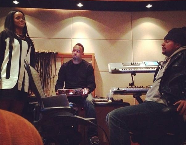 Rihanna, en el estudio grabando nuevo disco con Alex Da Kid