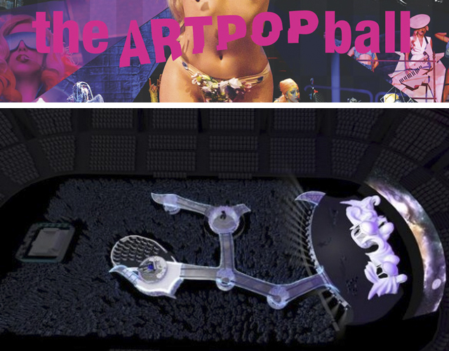 Lady Gaga presenta el escenario del 'ARTPOP Ball'