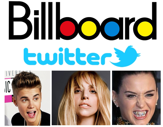 Billboard y Twitter se unen para crear charts en directo