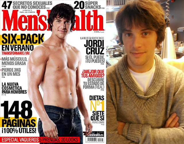 Jordi Cruz de 'MasterChef', sin camiseta en portada de Men's Health