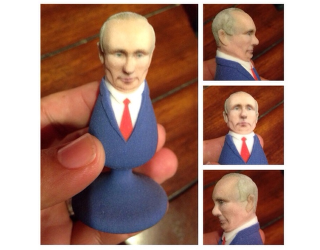 Vladimir Putin, convertido en butt plug