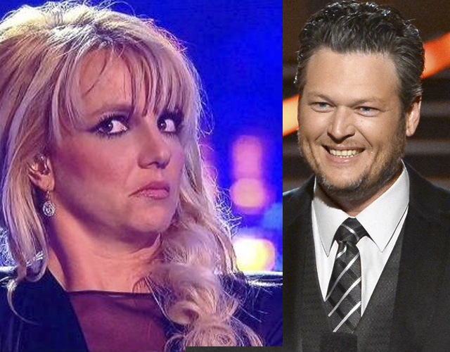 Blake Shelton se burla de Britney Spears en los ACM Awards