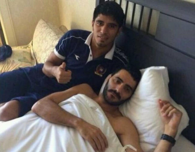 Dani Güiza, gay según la prensa de Paraguay por su foto con otro futbolista en la cama