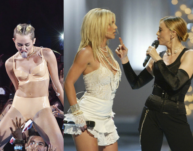 Madonna y Britney Spears podrían aparecer en 'SMS (Bangerz)' de Miley Cyrus