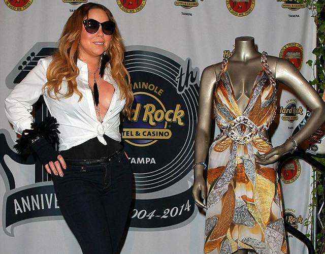 Mariah Carey dona el vestido de 'Obsessed'