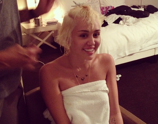 Miley desnuda